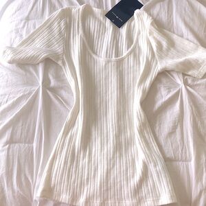 Brandy Melville Long White Shirt